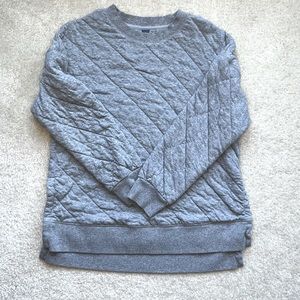 Old Navy quilted pullover, size small